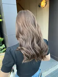 前髪カット+カラー+ハホニコTR