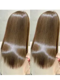 【期間限定】透明感を引き出す🤍カット＋カラー＋うる艶✨premium髪質改善トリートメント🤍