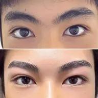 メンズアイブロウワックス、アフターケア付き