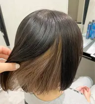 《インナーカラー🫧》カット+インナーダブルカラー+2stepトリートメント♡