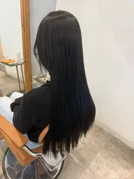 【暗髪垢抜け】ワンカラー地毛風トーンダウンカラー🖤＋LOAオイル香水仕上げ🌟