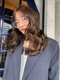 イルミナcolor+前髪顔周りcut ︎💕︎