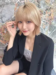 【ダメージレス🌟】カット+ケアブリーチ+選べる🎶オンカラー