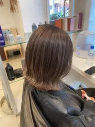 ハイライト+ケアカラー+treatment