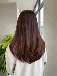 【プレミアムケア】透明感カラー＋シナジー 8STEPトリートメント＋スパsh