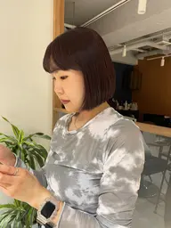 【☔️うねり解消☔️】似合わせカット➕前髪縮毛矯正✨✨ 【ボブ／レイヤーカット／顔周り/ブリーチなし】