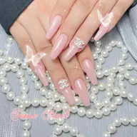 人気限定メニュー🍒🍒🍒チップ長さだし+持ち込みデザイン(デザイン、パーツ2本まで)9980