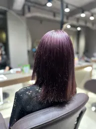 🐥ダブルカラー(ブリーチ)+treatment🐥