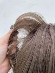 【平日限定】【17:00~】【1日1名限定‼️】ブリーチリタッチ+カラー+トリートメント🩰★