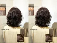 【再現性◎毎朝ラクかわ✨】デジタルパーマ＋カット＋カラー＋極潤トリートメント