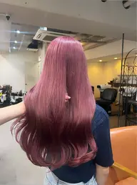 【リタッチ】ブリーチありWカラー