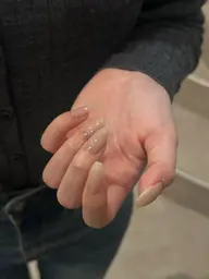 【300色から選べる🤍】ワンカラーorラメグラデーション(オフ込み)✨