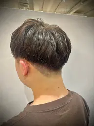 🔵メンズカット+30分ヘッドスパ🔵