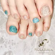 固い甘皮処理付き☆ベーシックワンカラー、ラメグラ、ラメ一色より選択/フットネイル/ジェルネイル/フットケア】メンズも◎