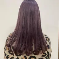 2025秋冬トレンドバイオレットカラー🍇ブリーチダブルカラー🌈💕