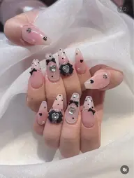 【ネイルチップ10本長さだし】💅つけ放題＋シンプルデザイン💅