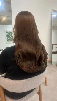 🎀カラーメニュー🎀ブリーチなしダブルカラー［金沢駅/金沢/駅近く/駐車場有］