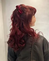 ブリーチ無❌double color🩵痛まないカラー✨