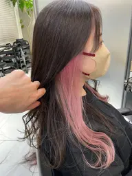 🌟大好評🌟カット+インナーカラー✨+透明感カラー✨+高保湿トリートメント🌸