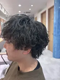 【色気UP】メンズカット+波巻きorツイストスパイラル