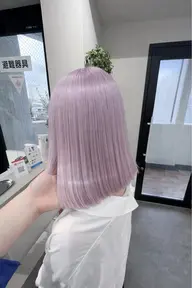 【オープン記念】カット＋ケアブリーチ＋カラー＋髪質ケア(EVER)