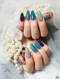 【ジェルオフ無料ケア込み】 🎀ハンドワンカラーorラメ🔔2色までOK