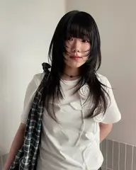 【レイヤーカットモデル】ハッシュカット/ウルフカットも可(3​〜​5cm以上切らせていただる方) 【月木土20時​〜​💐】