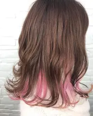 💛SNS映え💛インナーカラー『ブリーチ可』+ベースカラー+前処理トリートメント