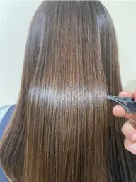 『期間限定40%off』カット＋プレミアムストレート＋髪質改善キュアトリートメント