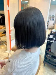 縮毛矯正(リタッチのみ) + メンテナンスカット