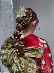 成人式🫧着付け＋ヘア♡