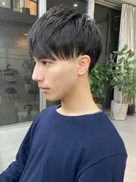 🌟4日19時🌟メンズカット‼️韓国風マッシュ(刈り上げマッシュ)＋保湿トリートメント