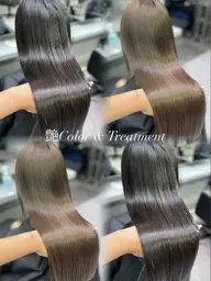 【📣限定価格】メンテナンスカット&カラー&3step超音波トリートメント