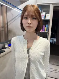 《ミニモ学割》透明感カラー＋Aujuaクイックトリートメント(前処理TR付✨)