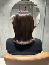 【ツヤ感重視🪽🫧】オーガニックカラー＋4ステップトリートメント《白髪染め希望+¥500》