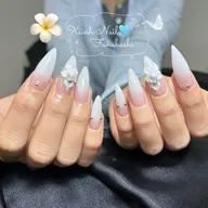 🌷10本チップ長さ出し　ベイビーブーマー¥9290🌹小さいストーン4本まで無料