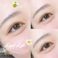 🧚♀️4月限定💫 アイブロウ眉毛𝗪𝗔𝗫➕まつ毛パーマ𝑜𝑟パリジェンヌ上下➕コーティング付𖤐 ̖́-