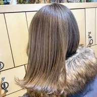 透明感カラー＋9step超音波トリートメント