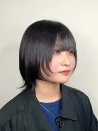 ✨ミニモ限定価格✨【似合わせウルフカット×シルクトリートメント】ウルフ/ショートウルフ/レイヤーウルフ/ナチュラルウルフ