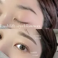 似合わせまつ毛パーマ＋美眉WAX🎀🌟