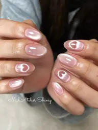 【流行】ハートマグネット（2本付き）