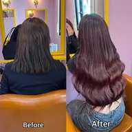 エクステ長さおへそ辺り🐻人毛ちび編み込みエクステ80本140ｇ⭕️16000円