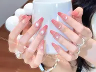 ★人気急上昇★!海外大人気韓國ネイル->マグネット+カラーグラテーション6980