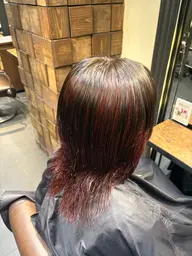 ✨ブリーチなしデザインカラー&3step treatment✨