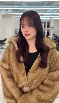 【ミニモ学割U24限定】🫐艶髪ダブルケアカラー🫐+韓国風前髪顔まわりカット+2 stepトリートメント