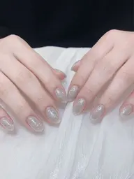 🎀キラキラネイル」フラッシュネイルを🎀