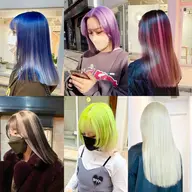 ＂２回目以降の方↩︎＂ケアブリーチダブルカラー+5step内部補修トリートメント／リタッチ【渋谷/原宿駅】