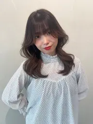 ⭐️人気No.1⭐️似合わせカット+透明感カラー+aujuaトリートメント