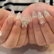 オフ無💫練習モデル スカルプ(ラメグラのみ)