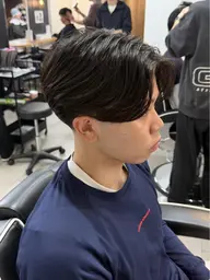 🎊​〜​オープン記念限定​〜​🎊【後頭部が潰れてしまう方へ】メンズカットメニュアンスパーマx1stepトリートメント